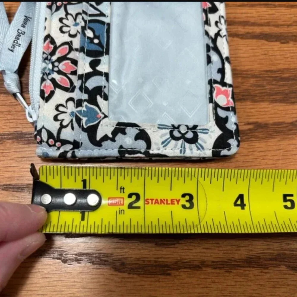 Vera Bradley Lisbon Medallion RFID Ultimate Card Case Wallet 7" x 4" Designer - Picture 5 of 7